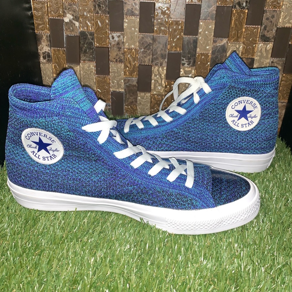 Converse Blue High-Top Sneakers
